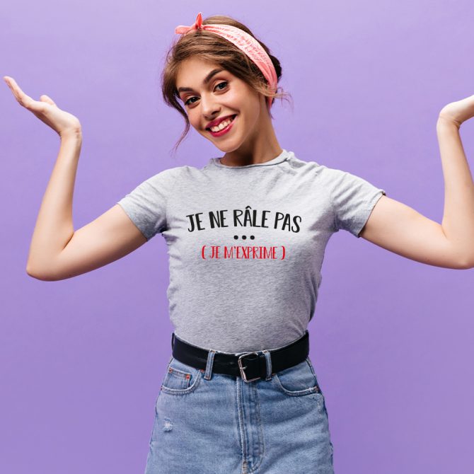 T-shirt Femme Je réfléchis - Tip Top Tshirt