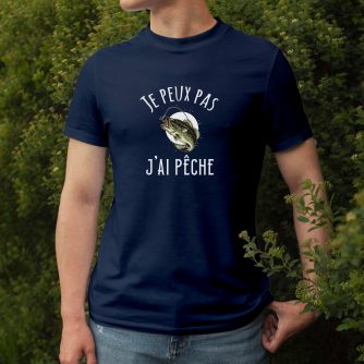 T-shirt "J'peux pas j'ai pêche"