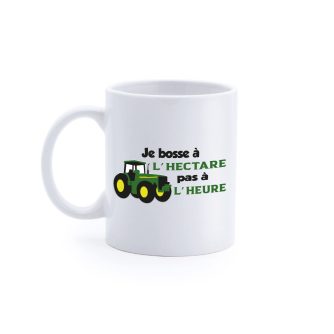Mug "A l'hectare pas à l'heure"