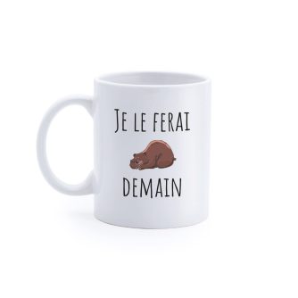 Mug "Je le ferai demain"