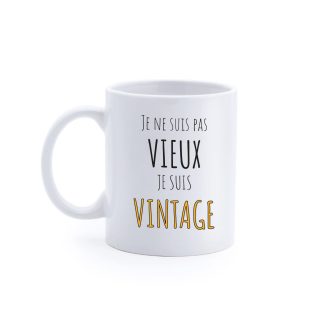 Mug "Je ne suis pas vieux"