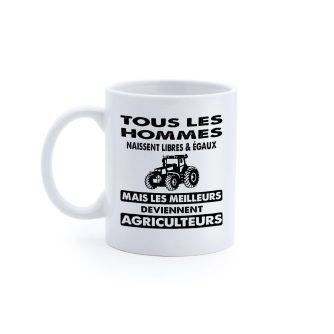 Mug "Tous les hommes naissent libres et égaux"