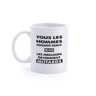 Mug "Les meilleurs deviennent motards"